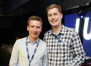 Bild: Bonenberger, v.l: Jonas Reiter, Dennis Meisberger