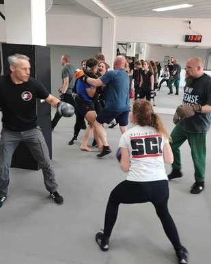SC Int'l Street Combatives Seminar Audax progressive Selbstverteidigung Hamburg Krav Maga Selbstverteidigung