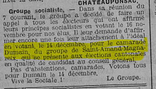 Le Populaire 11 décembre 1919