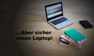 Ein Laptop, Fremdsprachenbücher, Ebook zum Sprachen studieren