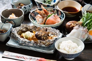 料理一例(時期により内容は変更になります)