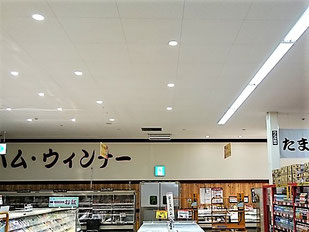 防カビ施工後の天井