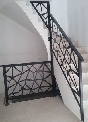Garde corps intérieur sur mesure hautes alpes