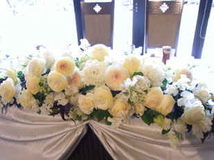 結婚式 テーブル装花【造花】ラナンキュラス 披露宴のお花 - フラワー