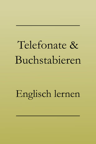 Englisch lernen: Telefongespräch englisch