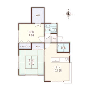 小林住宅201間取図