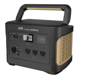 ポタ電はJVC(Jackery)の1000Wです