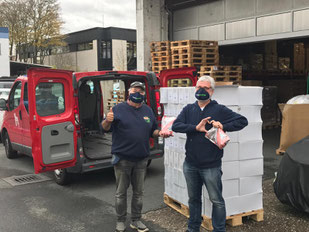 Spendenabholung Hardys Traum 02.11.2020
