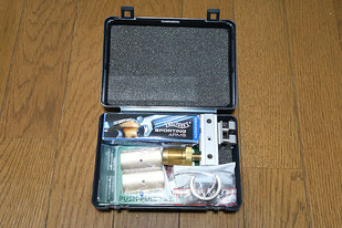 Accessory box contains various tools&parts.