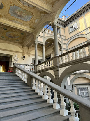Treppenhaus im Palazzo Pfanner