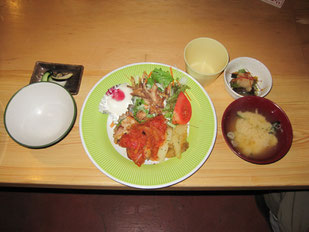 夕食(長衛荘)