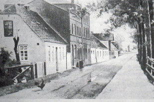 Tabakfabrik Nikolaus Wilkens am Steindamm, Blickrichtung Süden (ca. 1870)