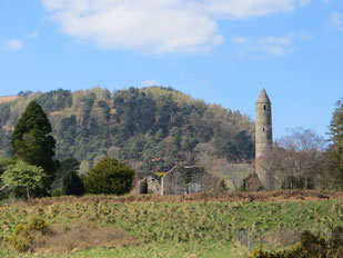 Der Rundturm der Klosteranlage.