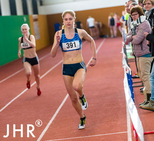 Katrin Boche holte im vergangenen Jahr die Vizemeisterschaft im 60-m-Sprint der weiblichen U20 bei den Nordrhein-Hallenmeisterschaften. (Foto: Jan-Hendrik Ridder)