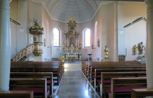 1751 wurde die Kirche St. Martin in Landshausen neu erbaut. Wir wollen sie im März besuchen.