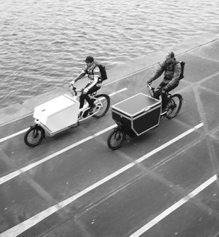 In Ahrensburg können Sie sich verschiedene Extras zu Ihrem Lasten e-Bike ansehen.