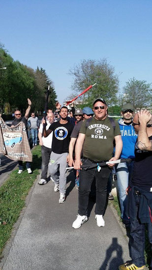 Ultras con un certo pedigree a Gorgonzola