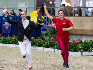 Juniorenweltmeister Jannik Lierschmit Trainer Alexander Hartl, foto: klickvolti