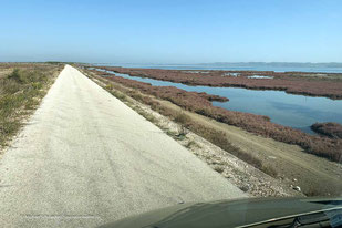 Mit dem Wohnmobil in der Lagune