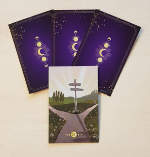 Lenormand Orakel Karte - Die Wege