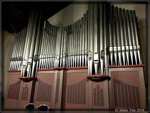 Orgelpfeifen der Nicolai KIrche © W. Müller