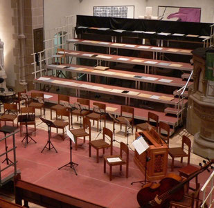 Chor- und Orchesterbühne
