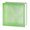 green 1919/10 wave glasbaustein glass block  19x19 sahara 1s