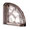 Bild: PEGASUS METALLIZZATO Rosa TER CURVO O MET Blau Kurve Endsteine Wolke Wavy Metallisiert Design Glasstein Glass Blocks Glasbaustein Glasbausteine Glassteine Glasbausteine-center.de glasbausteine-center Curved Terminal Terminale Recourbée Pink Rose met