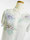 とろ～り半袖シャツ・ロング丈～紫陽花・ホワイト～