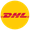 DHL Logo rund • FlowBlast© Oberflächentechnik