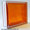 Brilly Orange SEVES 1919/8 Wave Glass Blocks Colour steklene bloke Eesti Tallinn klaasplokid Latvija stikla bloki Lietuva stiklo blokeliai blokas Norge Norway Glasdallen Polska luksfery szklane bloki Glasblokken, glasbouwstenen glasstenen Solaris Vitrablo