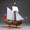 34-15　チャールズ･ロイヤル・ヨット Charles Royal Yacht　 国　籍   nationality     イギリス 建造年  age   1674 縮　尺   scale  1/64  製作方法 kit 製 作：石渡　明敏　 Akitoshi Ishiwata　