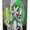 "SNAKE IN THE GRASS" 004 (60x45x2.5cm acrylic and spraypaint on porcelain gypsum)