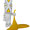"TENACIOUS" (WHITE YELLOW)