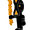 "THRILLING" (BLACK LIGHT ORANGE)