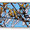 "FITIS" (LIGHTBLUE) Oil, spraypaint, acrylic and ink on wooden panel with frame - 120x45x3.5cm