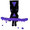 "RELEASE" (BLACK PURPLEBLUE)