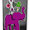 "BAD-TRIP" 005 (60x45x2.5cm acrylic and spraypaint on porcelain gypsum)