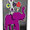 "BAD-TRIP" 012 (60x45x2.5cm acrylic and spraypaint on porcelain gypsum)