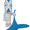 "TENACIOUS" (WHITE BLUE)