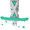 "RELEASE" (WHITE TURQUIOSE GREEN)