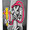 "SNAKE IN THE GRASS" 008 (60x45x2.5cm acrylic and spraypaint on porcelain gypsum)