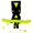 "RELEASE" (BLACK BRIGHT YELLOW)