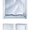 SEVES JANUS CLEAR 1919/8 FROZEN 2 Faces D+W Glass Block Glassblock France Belgique Briques Blocs de verre bloc Nederland blok glas glazen blokken Danmark Dansk glasblokke glasblok España bloques de vidrio Bloque de vidrio Portugal blocos de vidro bloco de