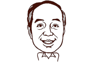 曽我篤 似顔絵