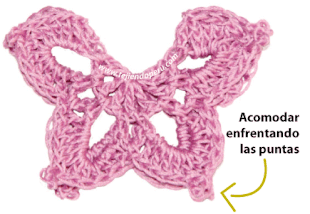 Tutorial: mariposa tejida a crochet (butterfly)