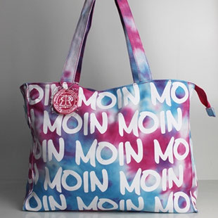 Farbe: sch Jutebeutel Tasche Paris New York Tokyo KAISERSLAUTERN London