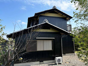 焼き杉　高島市　耐震補強工事