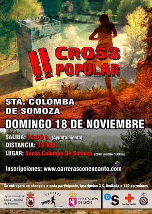 II CROSS POPULAR SANTA COLOMBA DE SOMOZA - Sta, Colomba de Somoza, 18-11-2018