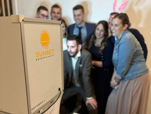 fotobox in wien im Einsatz